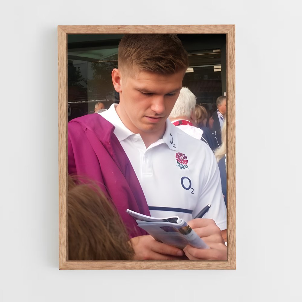 Poster Owen farrell jacket – affiche Rugby (vue 4)